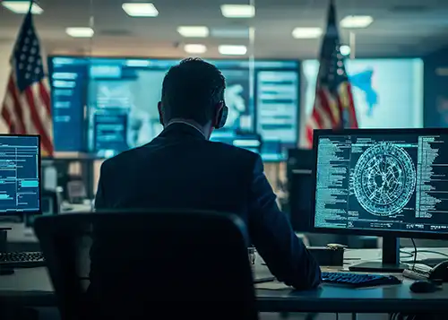 Government IT and cybersecurity worker