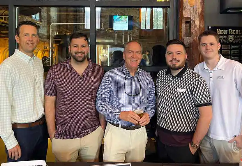 Greenville IT Leadership at West End Social Event